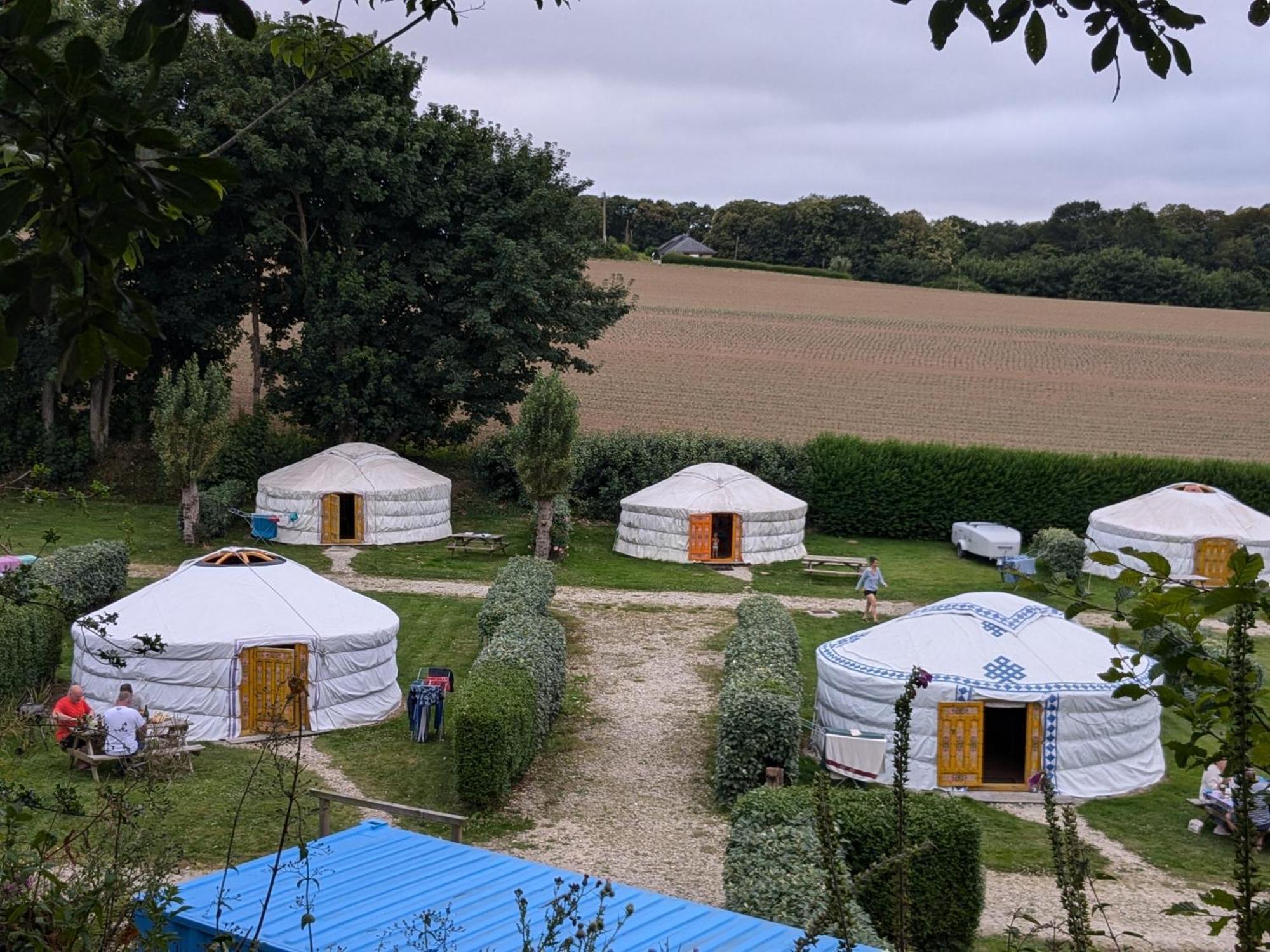 Camping Kerlaudy Mer et Yourtes Plouénan Eksteriør bilde